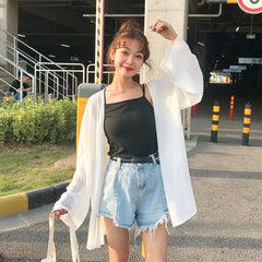 Long Chiffon Jacket