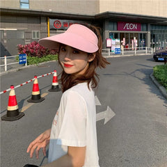 Wide Brim Visor Hat