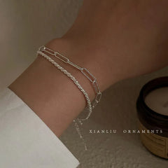 Sterling Silver Bracelet (various designs)