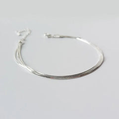 Layered Alloy Bracelet / Anklet