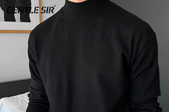 Turtle-Neck Knit Top