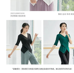 V-Neck Dance Top (Various Designs)