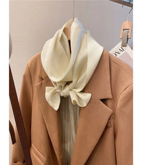 Plain Silk Scarf