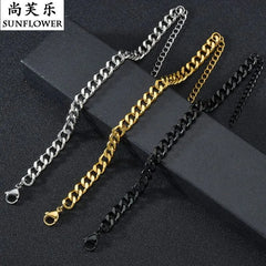 Chunky Chain Stainless Steel Bracelet