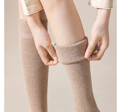 Plain Tall Socks Set