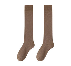Plain Tall Socks Set