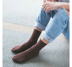 Set of 4: Plain Socks