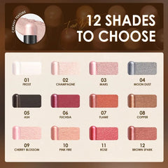 Shimmer Cream Eyeshadow Pencil - 12 Colors
