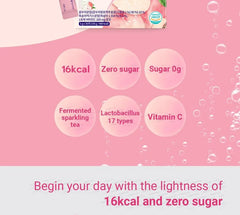 Beauty Secret Kombucha Peach Ice Tea