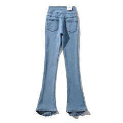 High Waist Flared Jeans