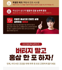 Korean Fermented Red Ginseng Extract Stick 2pcs Bundle Set