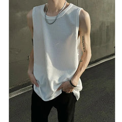 Sleeveless Plain Tee