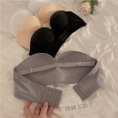 Wireless Strapless Push-Up Bra