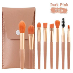 Makeup Brush Set - 4 Colors
