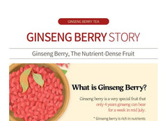 Korean Ginseng Berry Tea