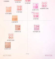Blending Mood Cheek Sweet Heart Collection - 2 Types