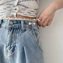 Beaded Waist Adjusting Safety Pin