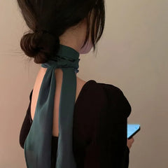 Plain Skinny Scarf