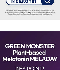 Plant-based Melatonin Meladay 2pcs Bundle Set