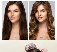 Set: Plain Sleeping Hair Curling Rod + Hair Bun Maker
