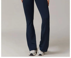 Spaghetti Strap Contrast Trim Open Back Bootcut Sports Jumpsuit