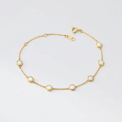 925 Sterling Silver Opal Bracelet