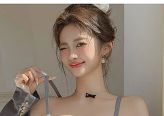 Panel Lace Wireless Bra / Panty / Set