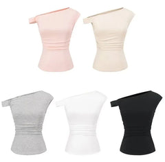 Off Shoulder Plain Top