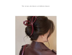 Acrylic Hair Claw Clip