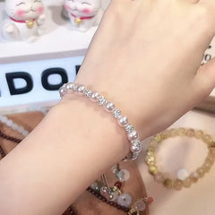 Faux Pearl Beaded Bracelet