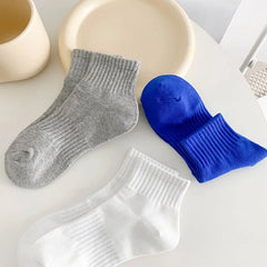 Plain Ribbed Socks