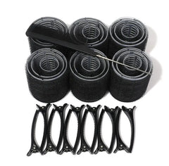 Set: Hair Roller + Styling Hair Clip + Hair Comb + Bag