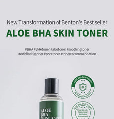 Aloe BHA Skin Toner 2pcs Bundle Set
