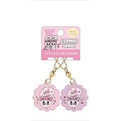 Esther Bunny Character Clear Bag Charm