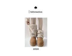 Furry Short Leg Warmers / Long Leg Warmers