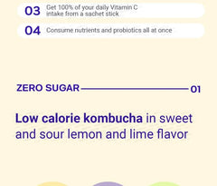 Beauty Secret Kombucha Lemon Lime Bundle Set