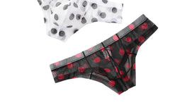 Dotted Sheer Briefs