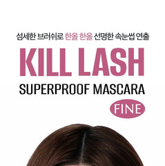 Kill Lash Superproof Mascara Fine - 4 Colors