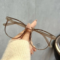 Round Frame Blue Light Blocking Eyeglasses