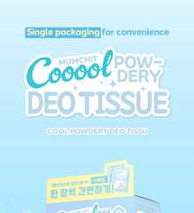 Cool Powdery Deo Tissue Set - 2 Types