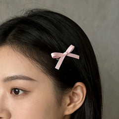 Set of 2: Ribbon Bow Hair Clip
