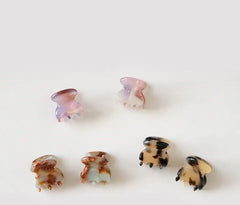 Set of 2: Acetate Mini Hair Claw