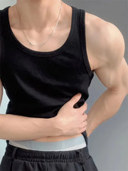 U-Neck Plain Tank Top