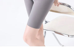 Maternity Elastic Waist Plain Yoga Shorts