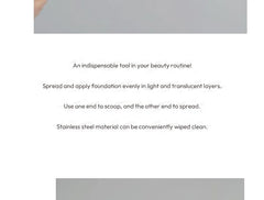 Stainless Steel Makeup Spatula
