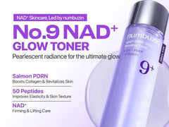 No.9 NAD+ PDRN Glow Boosting Toner 2pcs Bundle Set