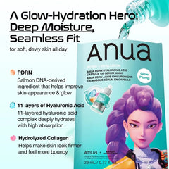 Bundle: Kpop Demon Hunters PDRN Hyaluronic Acid Capsule 100 Serum Mask Set