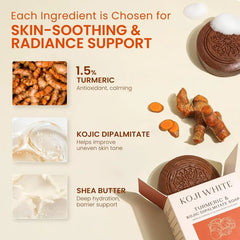 Turmeric & Kojic Acid Dipalmitate Soap