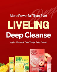 LIVELING Pineapple Cider Vinegar Deep Cleanse Pineapple Flavor