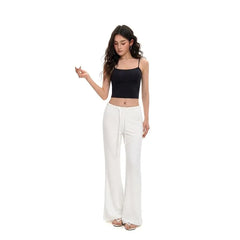 Plain Padded Crop Camisole Top